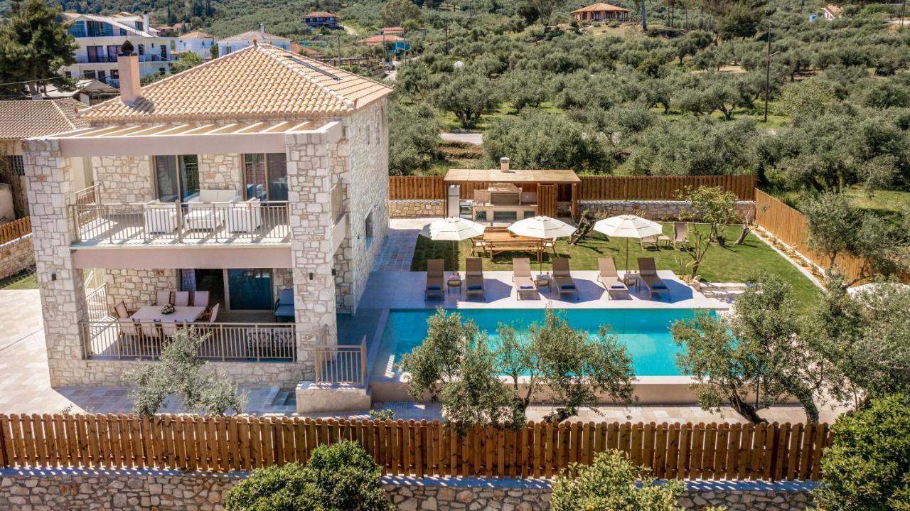 Вилла Claudio Stone House Василикос Экстерьер фото
